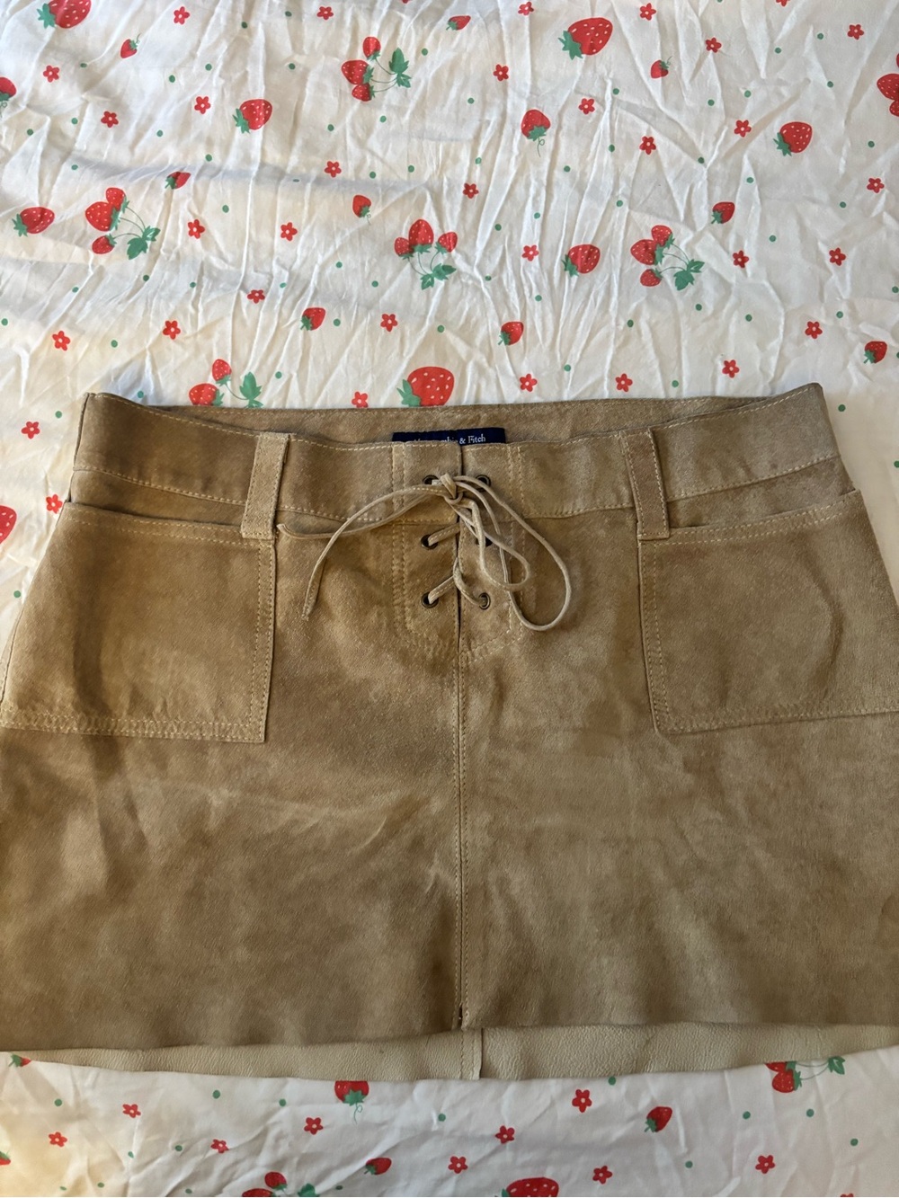Abercrombie and Fitch suede skirt, size 4